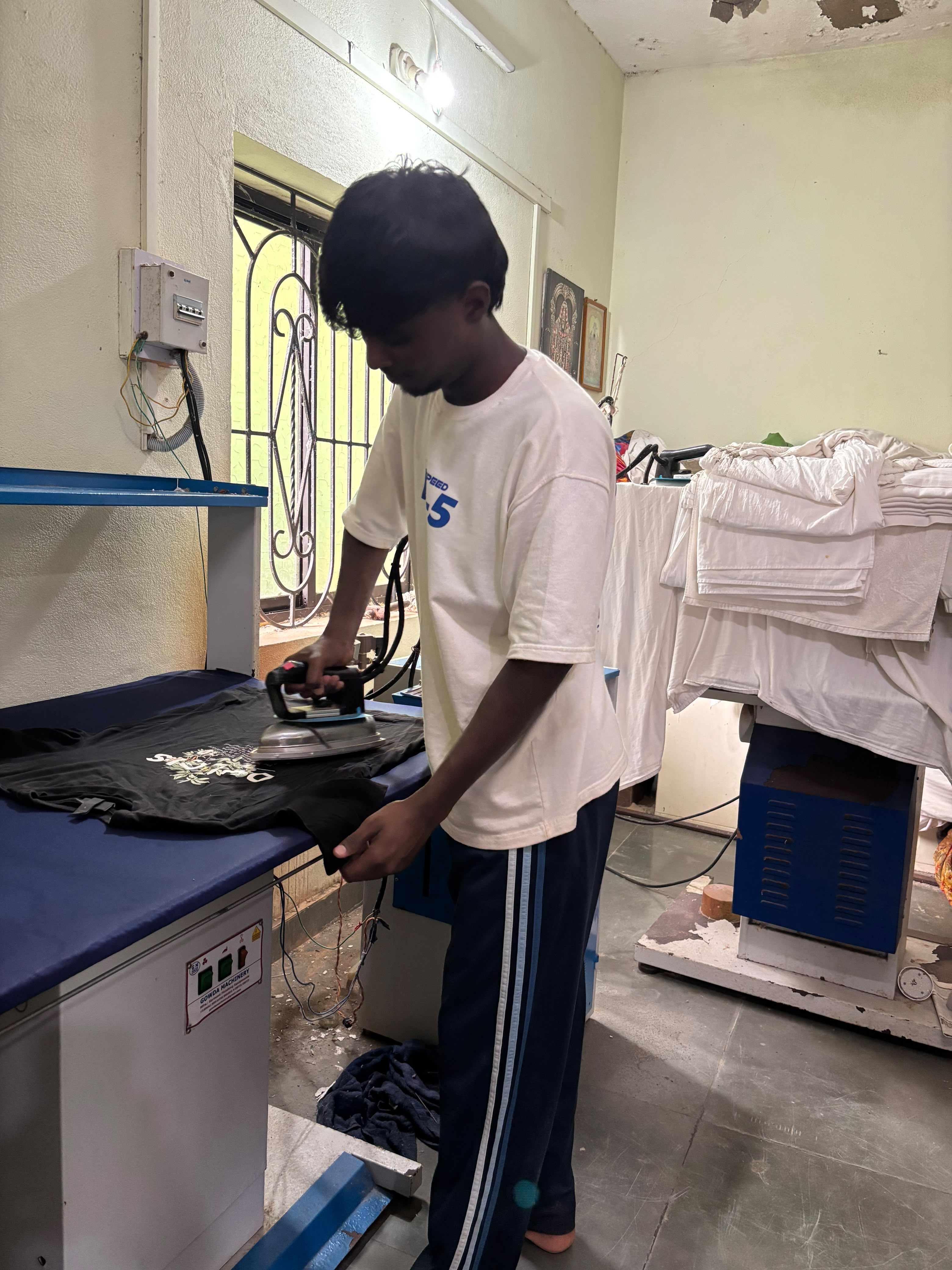 Pressing and Ironing